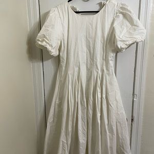 Anthropologie Eri + Ali Long White Dress (Gently Worn)